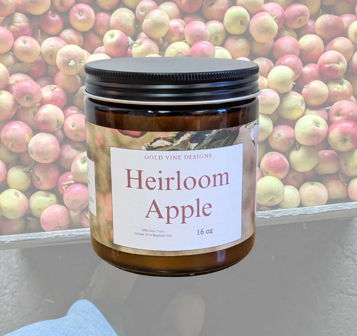Large 16 oz 2 wick candle
