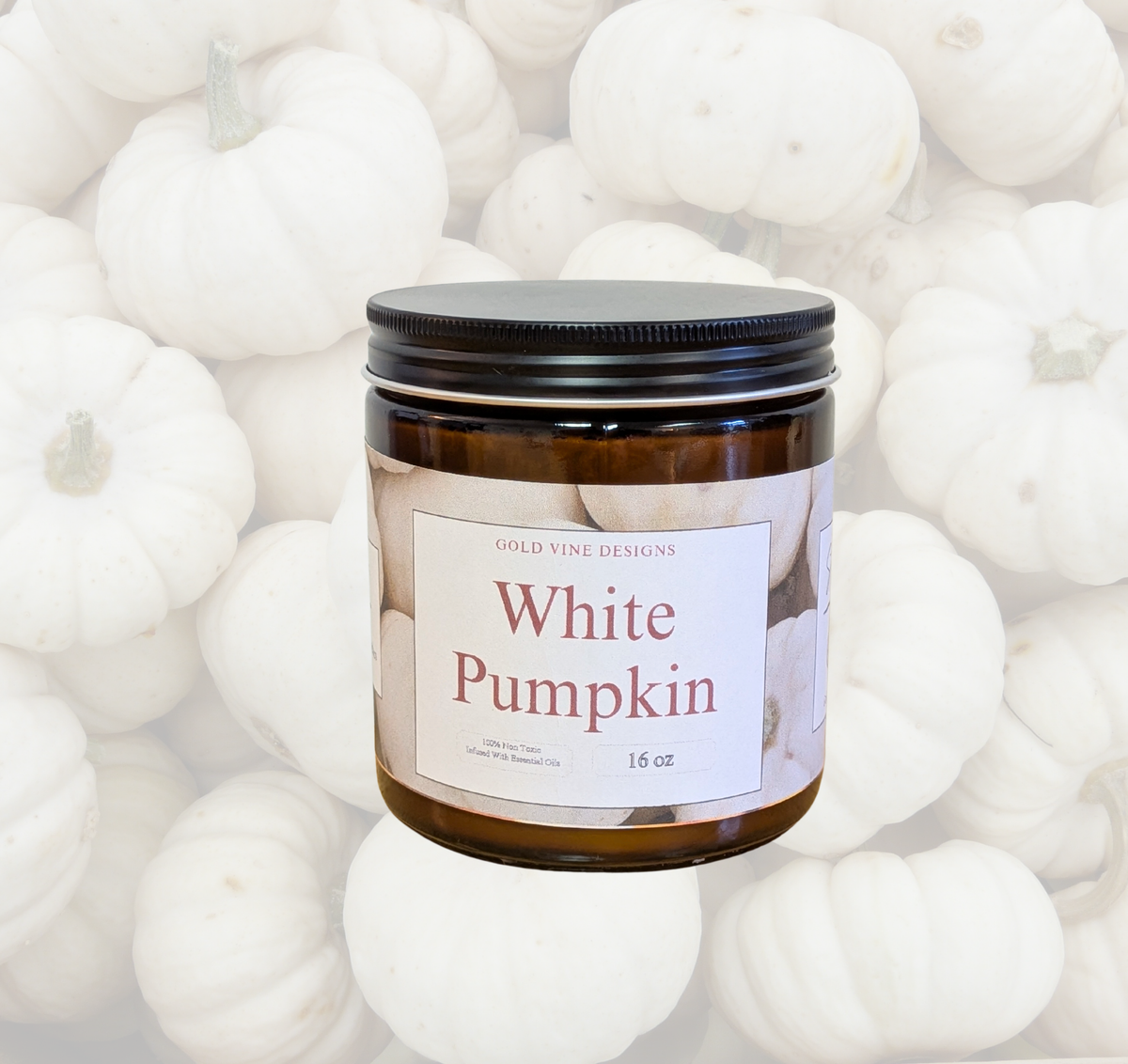 Large 16 oz 2 wick candle